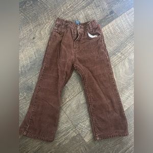 Corduroy Boys Pants Brown 4T